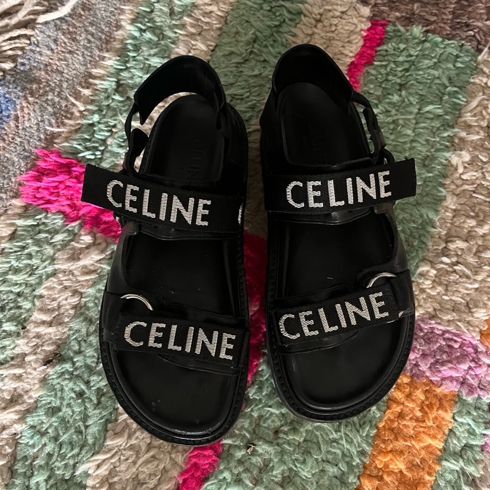 CELINE Lug sole sandal